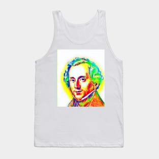 Felix Mendelssohn Colourful Portrait | Felix Mendelssohn Artwork 11 Tank Top